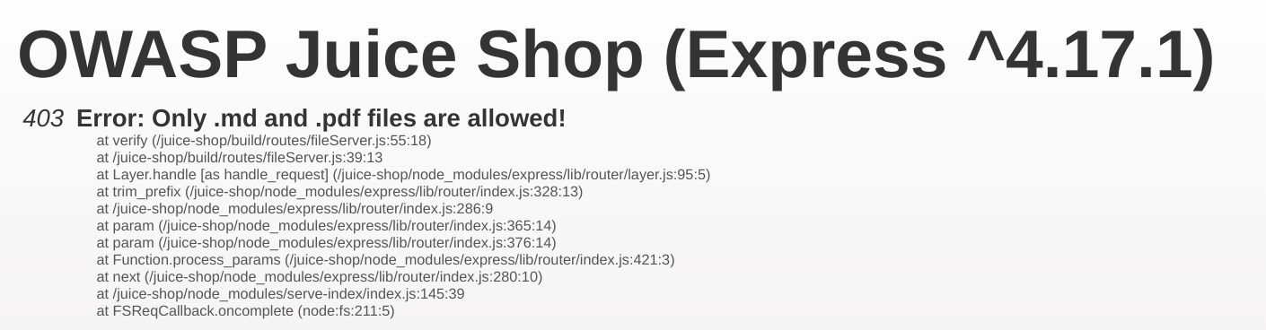 403 Error: Only .md and .pdf files are allowed!